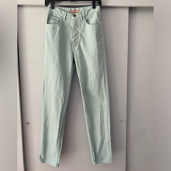 GUESS jeans, from early 90s. 100% cotton, light blue, sz 30 - Picture 2 of 8